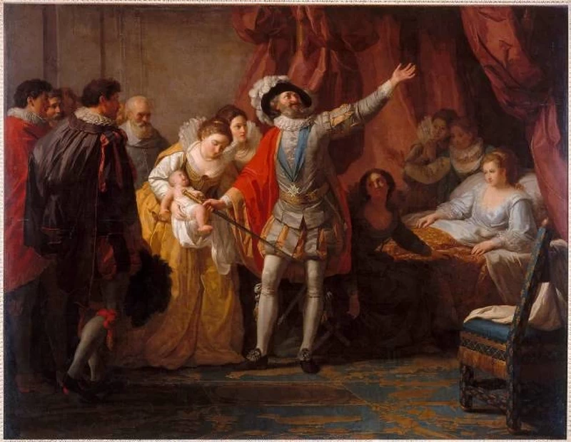 La nascita di Luigi XIII